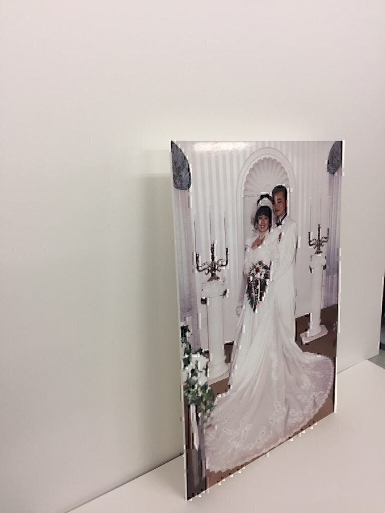 結婚写真パネル